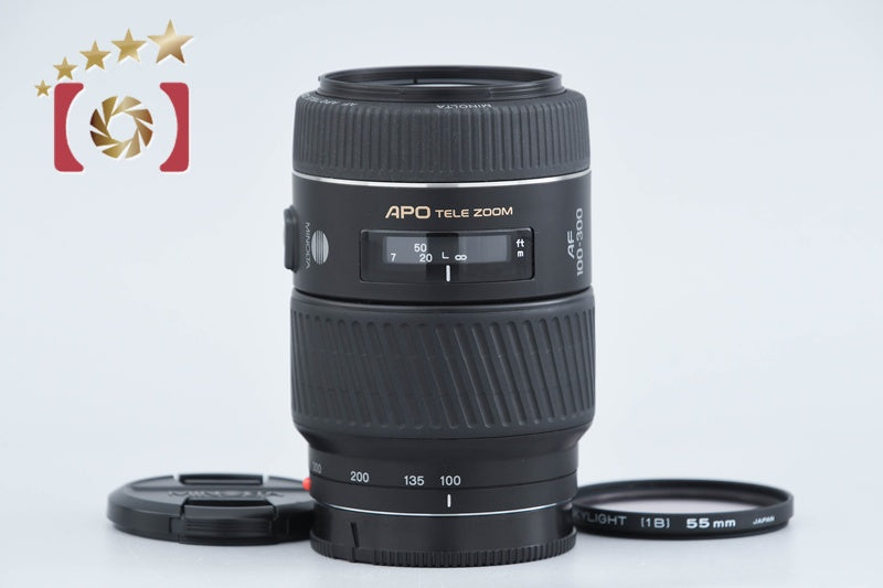 【中古】MINOLTA ミノルタ AF APO TELE ZOOM 100-300mm f/4.5-5.6 D ソニー / ミノルタAマウントレンズ