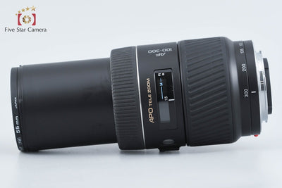 【中古】MINOLTA ミノルタ AF APO TELE ZOOM 100-300mm f/4.5-5.6 D ソニー / ミノルタAマウントレンズ