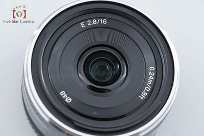 【中古】SONY ソニー E 16mm f/2.8 SEL16F28