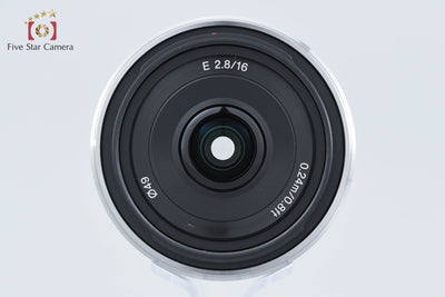 【中古】SONY ソニー E 16mm f/2.8 SEL16F28