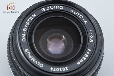 【中古】OLYMPUS オリンパス G.ZUIKO AUTO-W 35mm f/2.8