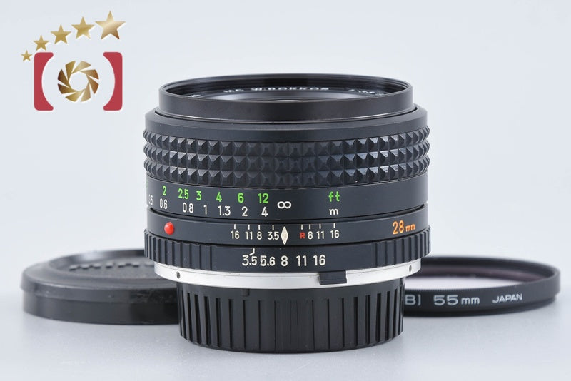 【中古】MINOLTA ミノルタ MC W.ROKKOR 28mm f/3.5