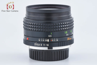 【中古】MINOLTA ミノルタ MC W.ROKKOR 28mm f/3.5