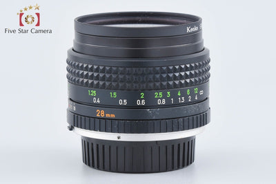 【中古】MINOLTA ミノルタ MC W.ROKKOR 28mm f/3.5