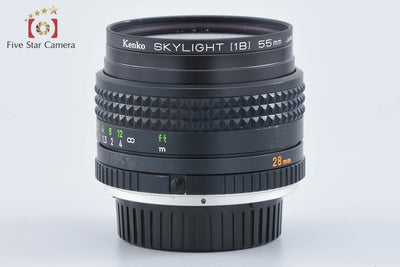 【中古】MINOLTA ミノルタ MC W.ROKKOR 28mm f/3.5