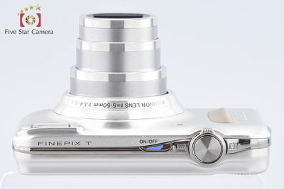 【中古】FUJIFILM 富士フイルム FinePix T300 シャンパンゴールド コンパクトデジタルカメラ