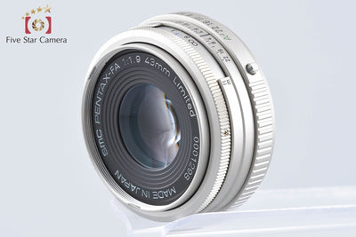【中古】PENTAX ペンタックス SMC FA 43mm f/1.9 Limited シルバー