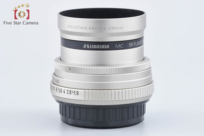 【中古】PENTAX ペンタックス SMC FA 43mm f/1.9 Limited シルバー