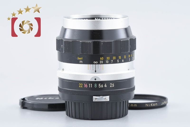 【中古】Nikon ニコン NIKKOR-P Auto 105mm f/2.5