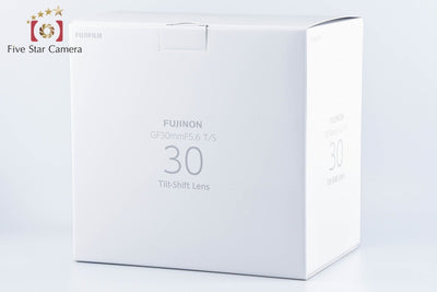 【中古】FUJIFILM 富士フイルム FUJINON GF 30mm f/5.6 T/S 元箱付き