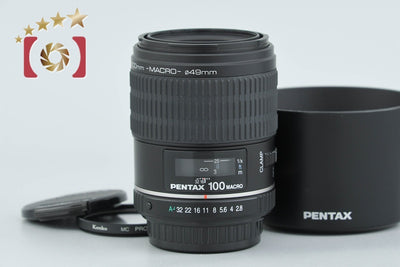 【中古】PENTAX ペンタックス SMC D FA MACRO 100mm f/2.8