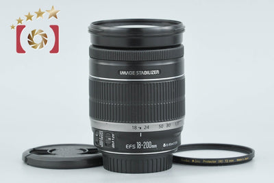【中古】Canon キヤノン EF-S 18-200mm f/3.5-5.6 IS
