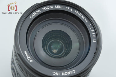 【中古】Canon キヤノン EF-S 18-200mm f/3.5-5.6 IS