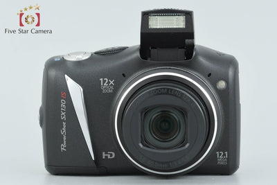 【中古】Canon キヤノン PowerShot SX130 IS コンパクトデジタルカメラ 元箱付き
