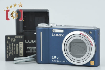 【中古】Panasonic パナソニック LUMIX DMC-TZ7 ブルー コンパクトデジタルカメラ