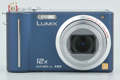 【中古】Panasonic パナソニック LUMIX DMC-TZ7 ブルー コンパクトデジタルカメラ