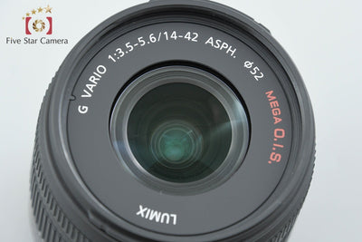 【中古】Panasonic パナソニック LUMIX G VARIO 14-42mm f/3.5-5.6 ASPH. MEGA O.I.S. H-FS014042