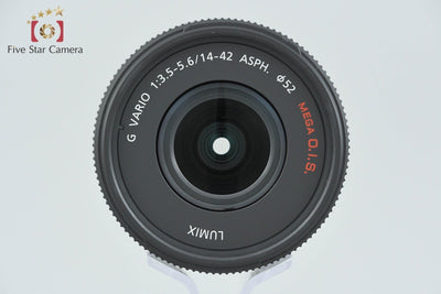 【中古】Panasonic パナソニック LUMIX G VARIO 14-42mm f/3.5-5.6 ASPH. MEGA O.I.S. H-FS014042