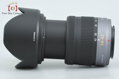 【中古】Panasonic パナソニック LUMIX G VARIO 14-42mm f/3.5-5.6 ASPH. MEGA O.I.S. H-FS014042