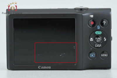 【中古】Canon キヤノン PowerShot A2400 IS シルバー コンパクトデジタルカメラ