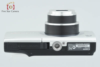 【中古】Canon キヤノン PowerShot A2400 IS シルバー コンパクトデジタルカメラ