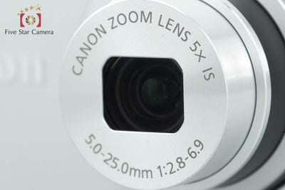 【中古】Canon キヤノン PowerShot A2400 IS シルバー コンパクトデジタルカメラ