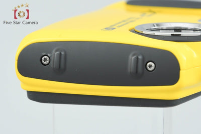 【中古】FUJIFILM 富士フイルム FinePix XP80 イエロー コンパクトデジタルカメラ