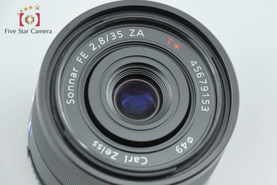 【中古】SONY ソニー Sonnar T* FE 35mm F/2.8 ZA SEL35F28Z