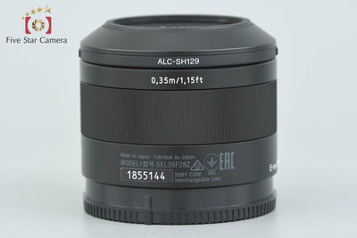 【中古】SONY ソニー Sonnar T* FE 35mm F/2.8 ZA SEL35F28Z