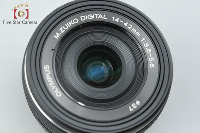 【中古】OLYMPUS オリンパス M.ZUIKO DIGITAL ED 14-42mm f/3.5-5.6 EZ ブラック