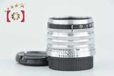 【中古】Nikon ニコン NIKKOR-H.C 50mm f/2 黒帯 L39 ライカスクリューマウント