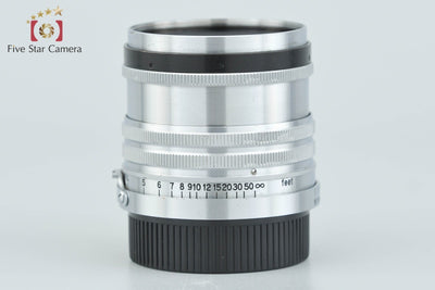 【中古】Nikon ニコン NIKKOR-H.C 50mm f/2 黒帯 L39 ライカスクリューマウント
