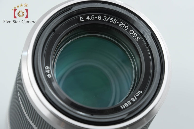 【中古】SONY ソニー E 55-210mm f/4.5-6.3 OSS SEL55210 シルバー - 2枚目