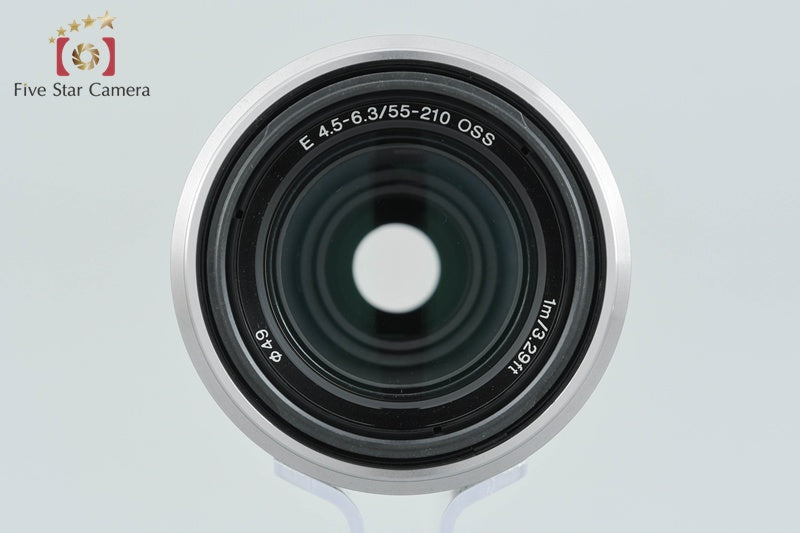 【中古】SONY ソニー E 55-210mm f/4.5-6.3 OSS SEL55210 シルバー - 5枚目