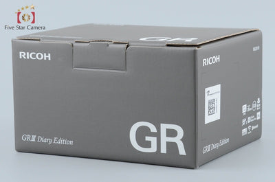 【中古】RICOH リコー GR III Diary Edition コンパクトデジタルカメラ シャッター回数僅少 元箱付き