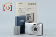 【中古】Canon キヤノン IXY DIGITAL 20 IS シルバー コンパクトデジタルカメラ