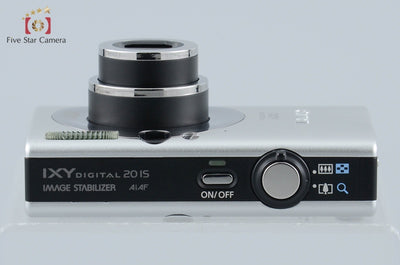 【中古】Canon キヤノン IXY DIGITAL 20 IS シルバー コンパクトデジタルカメラ