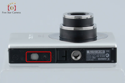【中古】Canon キヤノン IXY DIGITAL 20 IS シルバー コンパクトデジタルカメラ