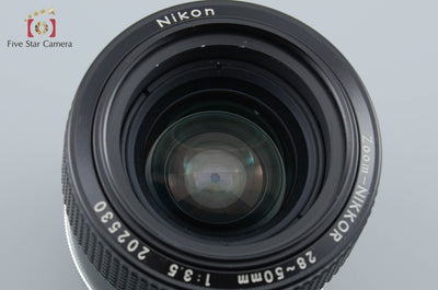 【中古】Nikon ニコン Ai-S ZOOM NIKKOR 28-50mm f/3.5 爪無し