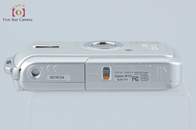 【中古】PENTAX ペンタックス Optio W10 リノシルバー 防水デジタルカメラ