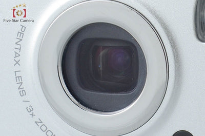 【中古】PENTAX ペンタックス Optio W10 リノシルバー 防水デジタルカメラ