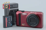 【中古】CASIO カシオ HIGH SPEED EXILIM EX-ZR310 レッド コンパクトデジタルカメラ