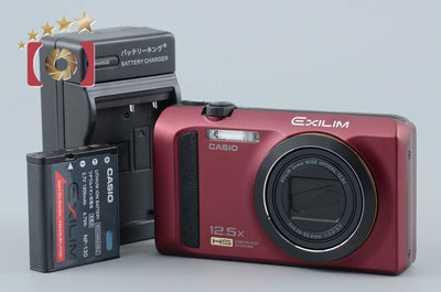 【中古】CASIO カシオ HIGH SPEED EXILIM EX-ZR310 レッド コンパクトデジタルカメラ
