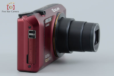 【中古】CASIO カシオ HIGH SPEED EXILIM EX-ZR310 レッド コンパクトデジタルカメラ