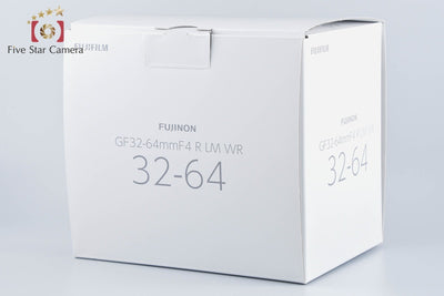 【中古】FUJIFILM 富士フイルム GF 32-64mm f/4 R LM WR 元箱付き