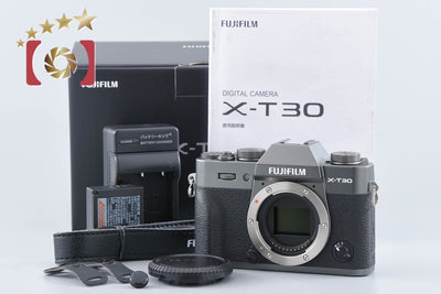 【中古】FUJIFILM 富士フイルム X-T30 シルバー ミラーレス一眼カメラ 元箱付き
