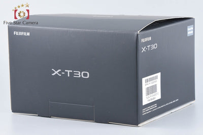 【中古】FUJIFILM 富士フイルム X-T30 シルバー ミラーレス一眼カメラ 元箱付き