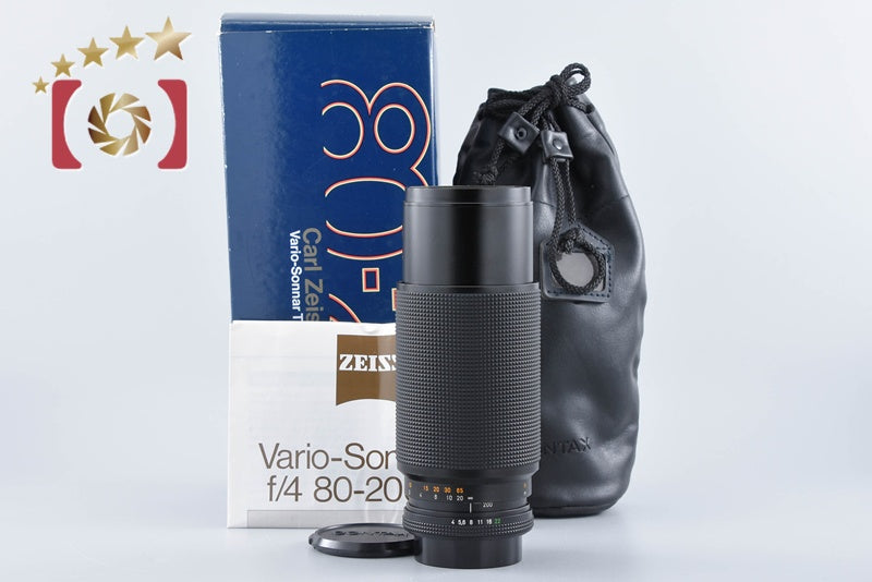 【中古】CONTAX コンタックス Carl Zeiss Vario-Sonnar 80-200mm f/4 T* MMJ 元箱付き