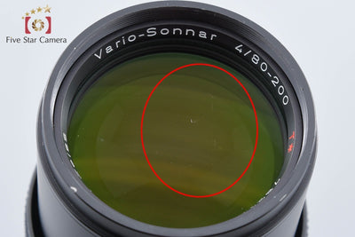 【中古】CONTAX コンタックス Carl Zeiss Vario-Sonnar 80-200mm f/4 T* MMJ 元箱付き