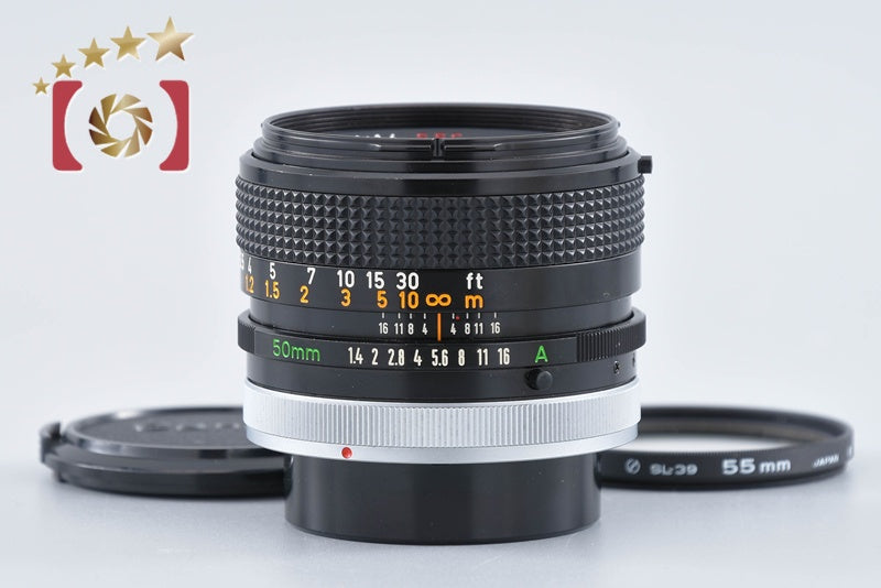 【中古】Canon キヤノン FD 50mm f/1.4 S.S.C.